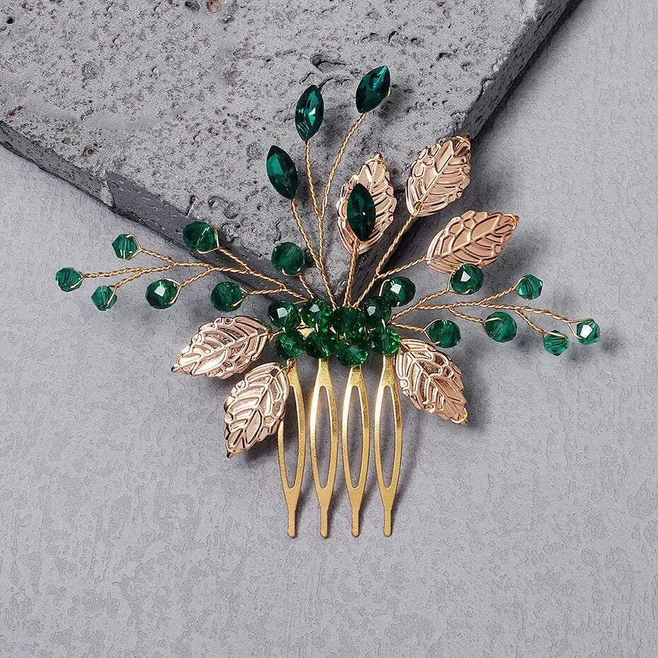Cristal perle mariée cheveux peigne chapeaux strass perle mariée pince à cheveux bandeaux accessoires bijoux