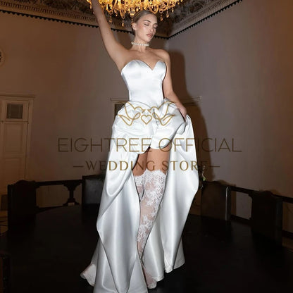 Eightree-Robes de mariée A-ligne personnalisées, Robes de mariée modernes, Patients, Chérie, Haut, Bas, Tout ce qui est glamour, Éducatif, 2025
