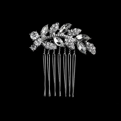 Cristal perle mariée cheveux peigne chapeaux strass perle mariée pince à cheveux bandeaux accessoires bijoux
