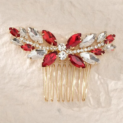 Cristal perle mariée cheveux peigne chapeaux strass perle mariée pince à cheveux bandeaux accessoires bijoux